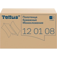 Полотенца бумажные д/держ. Торк/Tellus Н3 Стандарт 1сл.250лx20пач/уп 120108