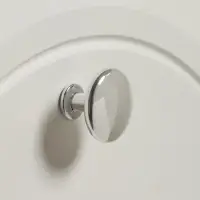 Ручка-кнопка мебельная ТУНДРА LIGHT PK036CP (MD112CP), хром