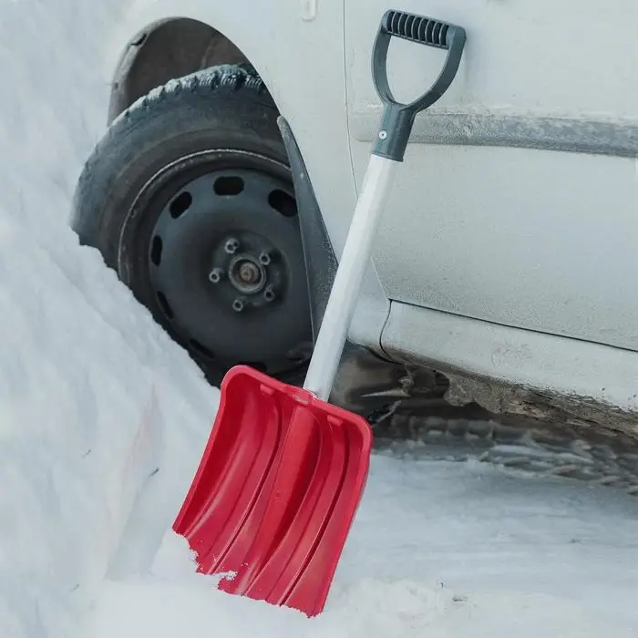 Лопата автомобильная пластиковая, ковш 240 × 300 мм, с алюминиевой планкой, алюминиевый черенок (длина ± 7 см), цвет МИКС Лопата автомобильная пластиковая, ковш 240 × 300 мм, с алюминиевой планкой, алюминиевый черенок (длина ± 7 см), цвет МИКС
