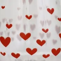 Кружка стеклянная «Сердечки», 350 мл