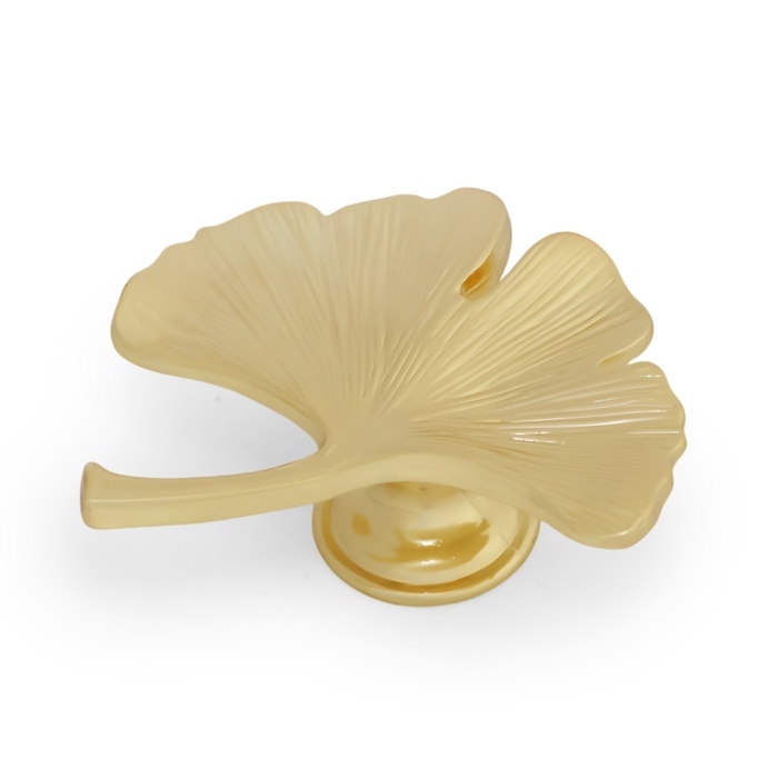 Ручка-кнопка CAPPIO PRO Ручка-кнопка CAPPIO PRO "Листок" 54 x 50 мм, цвет золото