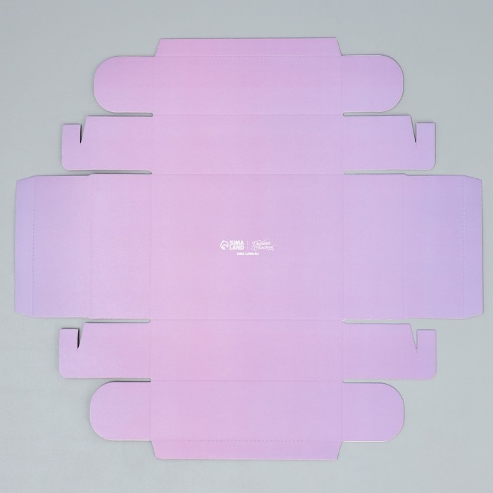 Коробка подарочная, упаковка, «Лаванда» 16.5 х 12.5 х 5 см