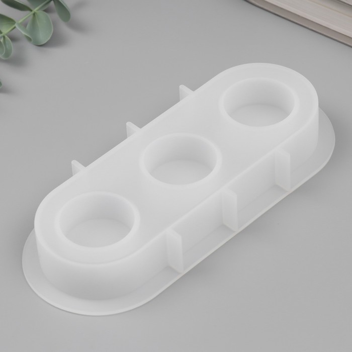 Молд силикон Молд силикон "Подсвечник. Лаконичность" 8х20х2,7 см