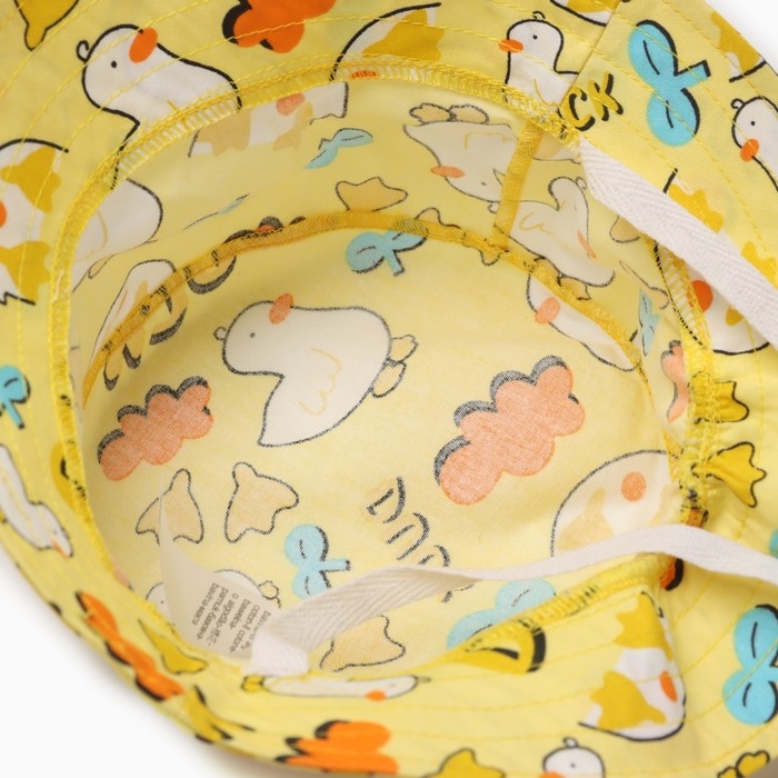 Панама детская, цвет желтый, размер 52 Панама детская, цвет желтый, размер 52