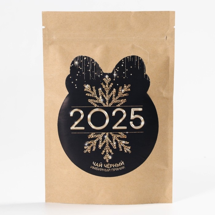 Новый год! Чай чёрный, имбирный пряник &laquo;Золотой год&raquo; , 50 г