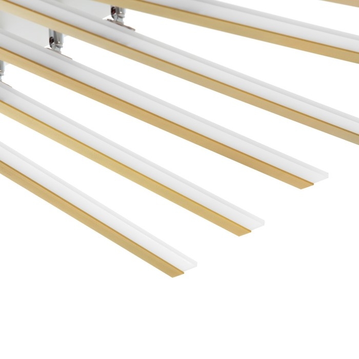 Люстра Люстра "Бертон" 12xLED 80Вт бело-золотой 90х60х13 см BayerLux