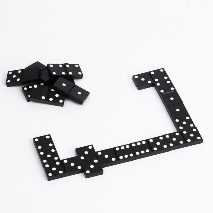 Настольная игра, домино,  Настольная игра, домино, "Советское", 28 шт, костяшка 4 х 2 см