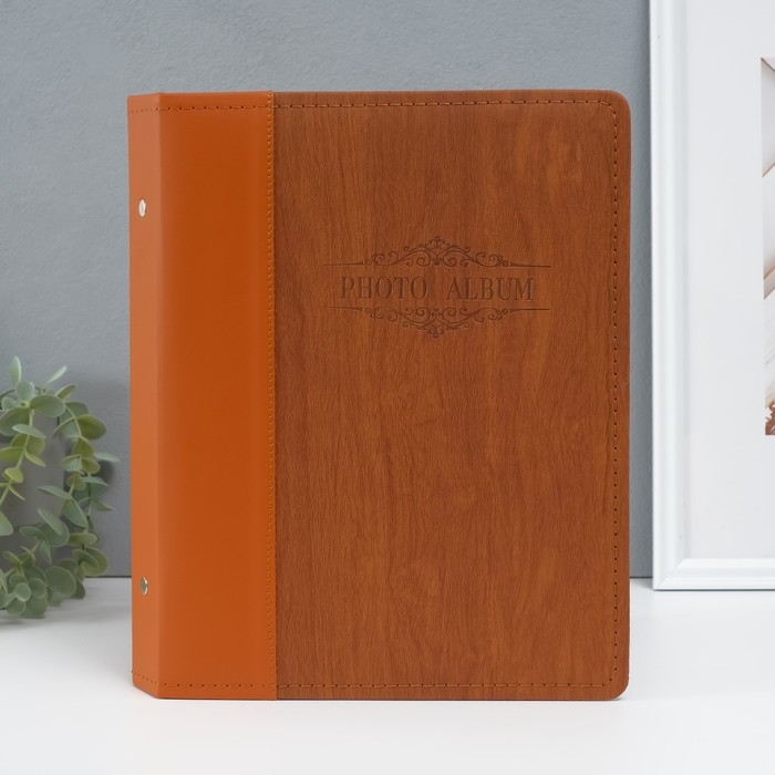 Фотоальбом на 200 фото 13х18 см Фотоальбом на 200 фото 13х18 см "Дерево Яблоня" кожзам 4х23х30 см