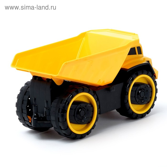 Грузовик инерционный «Карьерный самосвал», световые и звуковые эффекты Грузовик инерционный «Карьерный самосвал», световые и звуковые эффекты