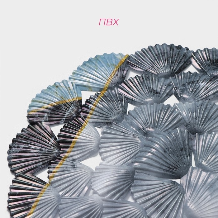 Коврик противоскользящий в ванну на присосках Доляна «Геометрика», 35×65 см Коврик противоскользящий в ванну на присосках Доляна «Геометрика», 35×65 см