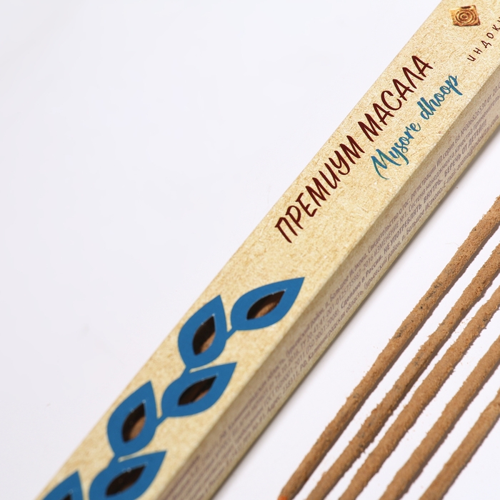 Благовония Благовония "Премиум Масала Майсор дуп", 20 палочек в упаковке