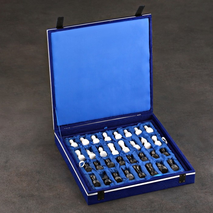 Шахматы «Элит», белый/черный, доска 40х40 см, оникс Шахматы «Элит», белый/черный, доска 40х40 см, оникс