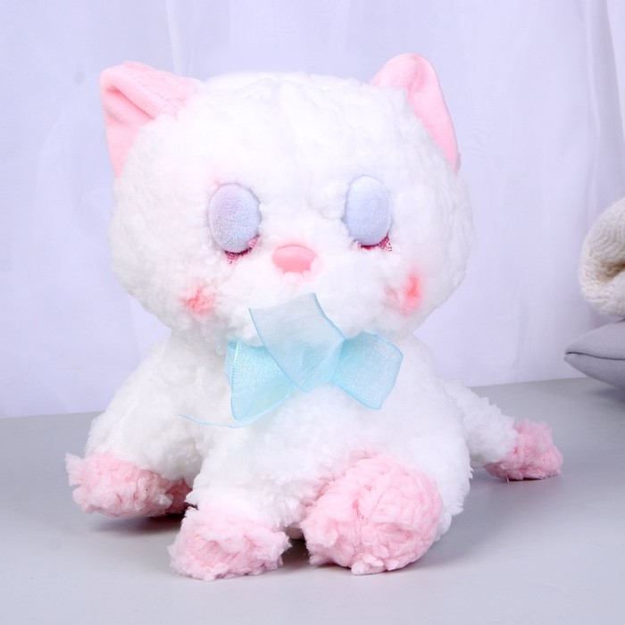 Мягкая игрушка «Кошечка» 20 см, цвет МИКС Мягкая игрушка «Кошечка» 20 см, цвет МИКС