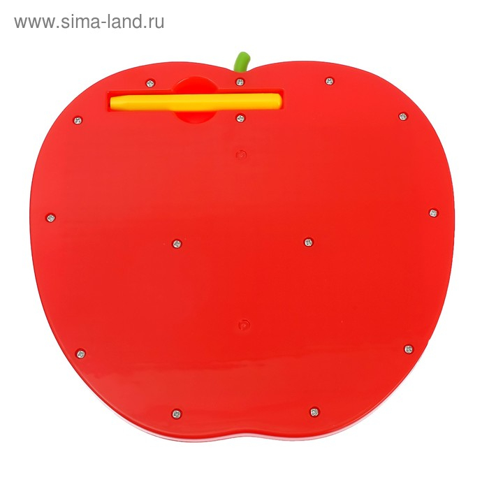 Магнитный планшет «Яблоко», большое, 468 отверстий, цвет красный
