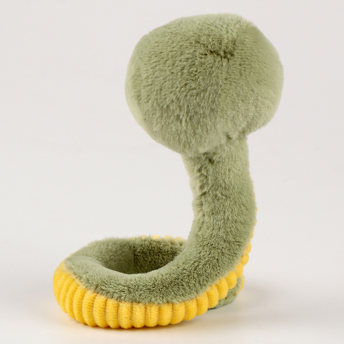 Мягкая новогодняя игрушка «Змея», зелёный Мягкая новогодняя игрушка «Змея», зелёный