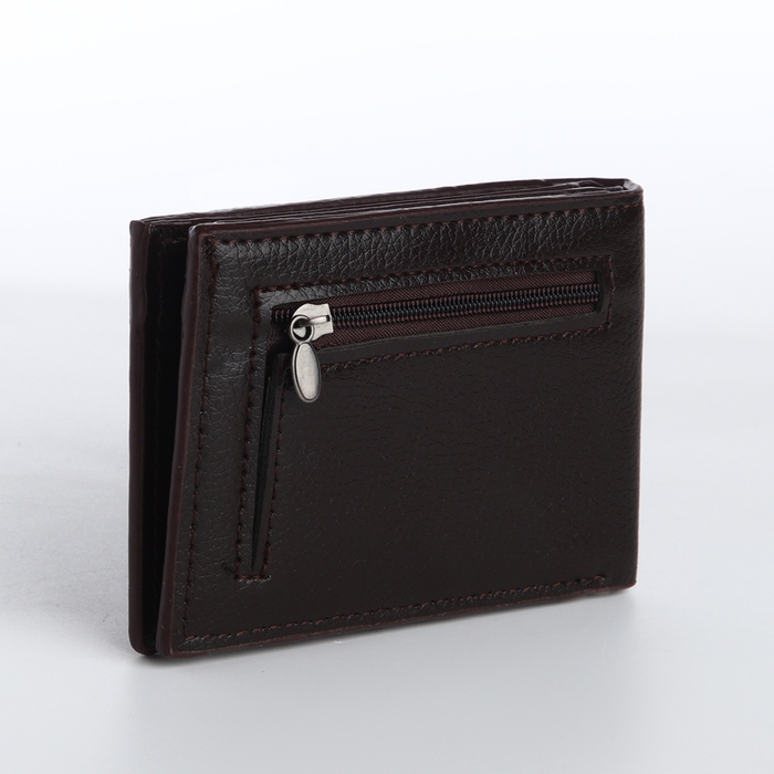 Зажим для купюр, цвет коричневый