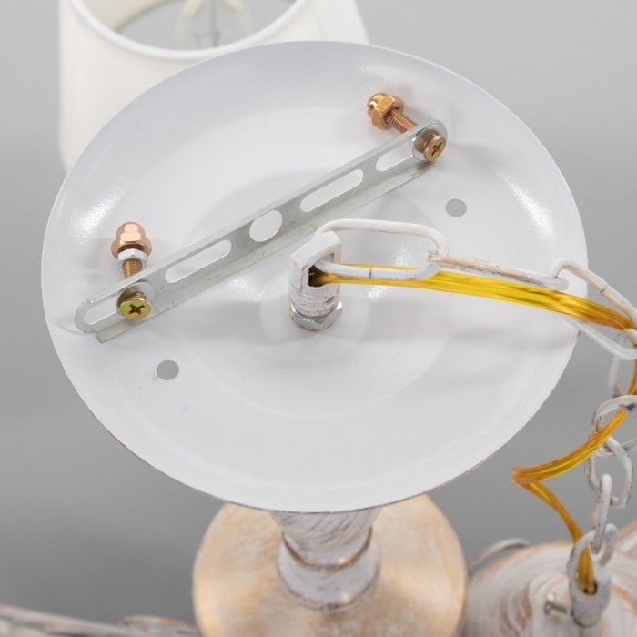 Люстра 2149/5 E14 40Вт белый с золотой патиной 57х57х38 см BayerLux