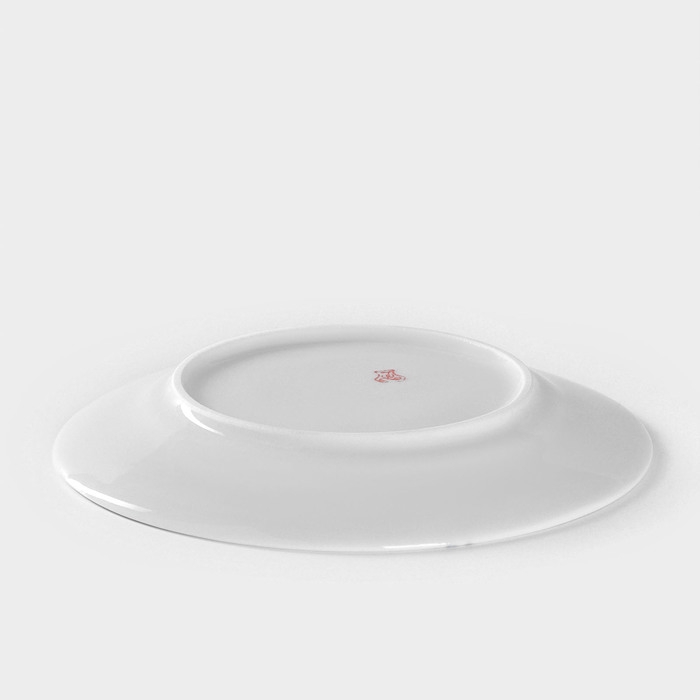 Тарелка фарфоровая «Зоомикс», d=16 см, белая Тарелка фарфоровая «Зоомикс», d=16 см, белая