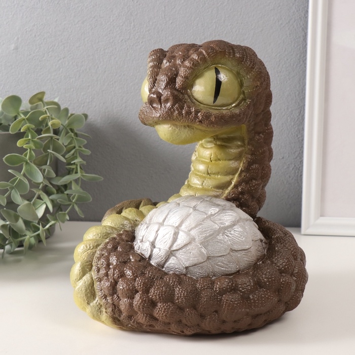 Копилка Копилка"Змейка ГУММИ"  22 х 16 х 18 см.