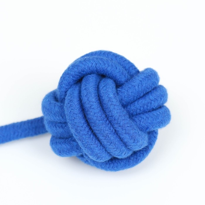 Экологичный лежак для животных (хлобчатобумажный),  35 х 35 х 12 см, вес до 5 кг, синий Экологичный лежак для животных (хлобчатобумажный),  35 х 35 х 12 см, вес до 5 кг, синий