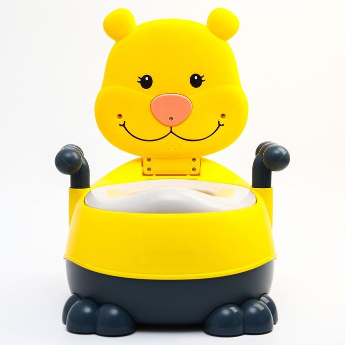 Горшок детский «Тигренок», цвет желтый Горшок детский «Тигренок», цвет желтый