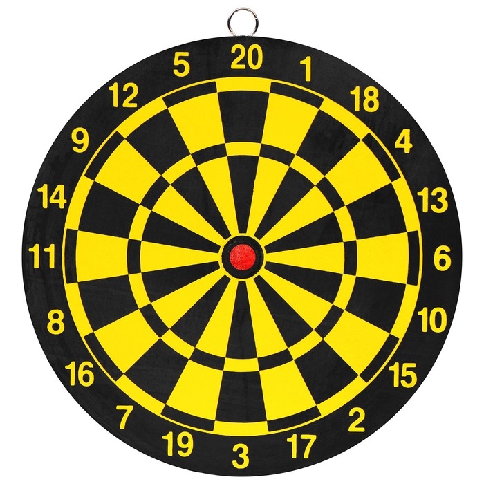 Дартс, мишень диаметром 22 см, 2 дротика Дартс, мишень диаметром 22 см, 2 дротика