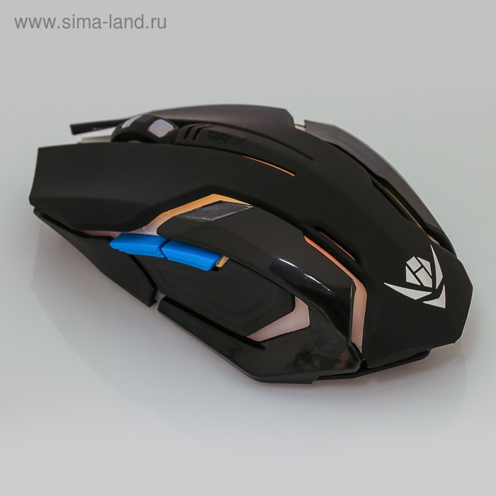 Мышь Nakatomi MROG-20UR Gaming, игровая, беспроводная, аккумуляторная, USB, чёрная Мышь Nakatomi MROG-20UR Gaming, игровая, беспроводная, аккумуляторная, USB, чёрная