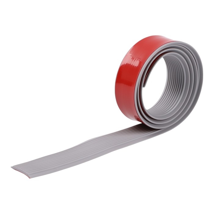 Накладка антискользящая на ступеньки прямая 100см/3см, серая Накладка антискользящая на ступеньки прямая 100см/3см, серая