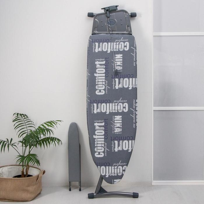 Доска гладильная Nika «Ника 11 тефлон», 123×40 см, регулируемая высота до 100 см, рисунок микс Доска гладильная Nika «Ника 11 тефлон», 123×40 см, регулируемая высота до 100 см, рисунок микс