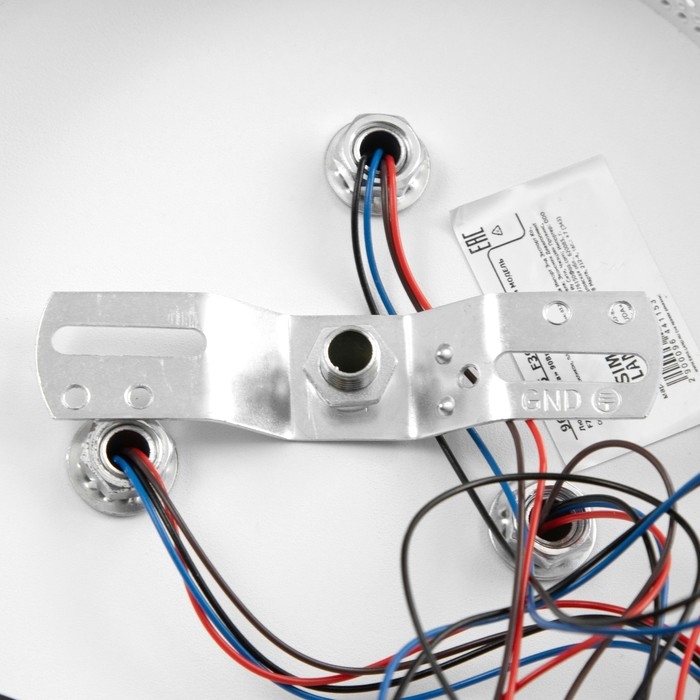 Люстра Люстра "Анита" 5хLED 90Вт 3000-6000К RGB белый 65х65х8см