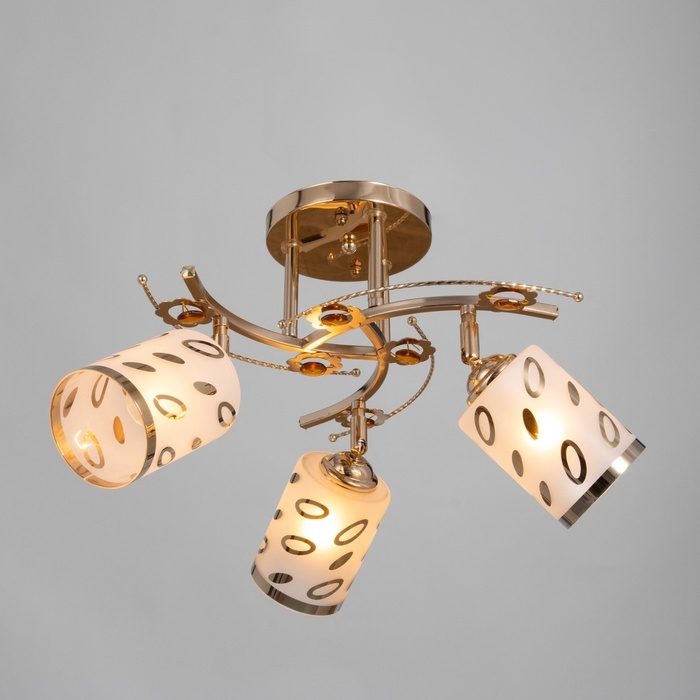 Люстра Люстра "Адди" 3х40Вт Е27 Золото МОДЕЛЬ: 2638726