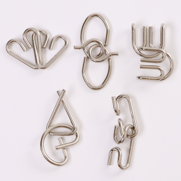 Новый год! Головоломка металлическая Новый год! Головоломка металлическая "Адвент-календарь" Новогодний змей