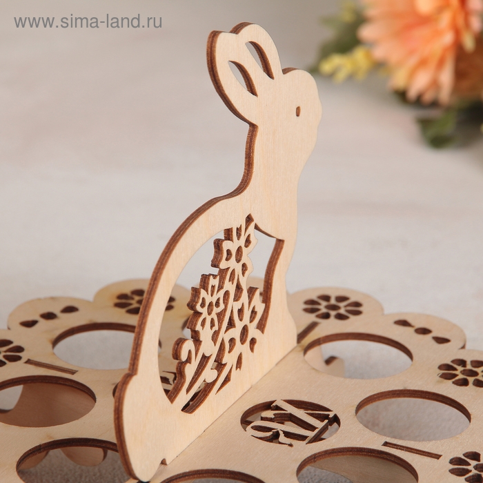 Подставка для яиц «Зайчик», 20×20×16 см Подставка для яиц «Зайчик», 20×20×16 см