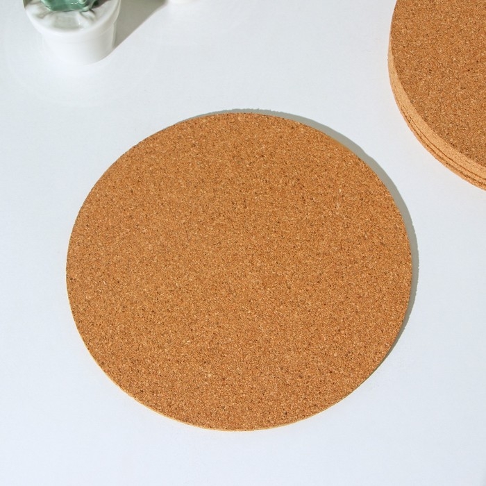 Набор подставок под горячее Доляна, 6 шт, d=19 см Набор подставок под горячее Доляна, 6 шт, d=19 см