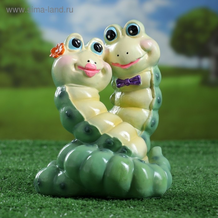 Садовая фигура Садовая фигура "Гусеницы" 21х16х15см