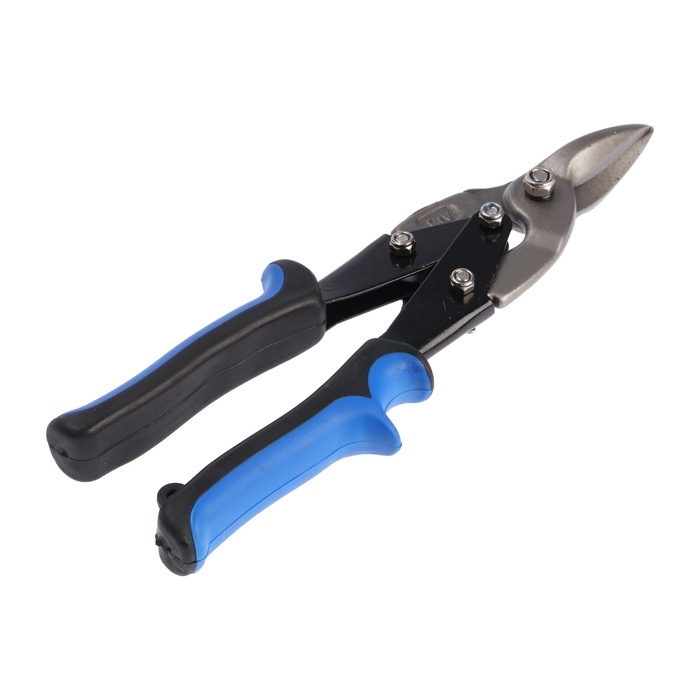 Ножницы по металлу ТУНДРА ПРОФИ, CrV, 2К рукоятки, прямой рез, 250 мм Ножницы по металлу ТУНДРА ПРОФИ, CrV, 2К рукоятки, прямой рез, 250 мм