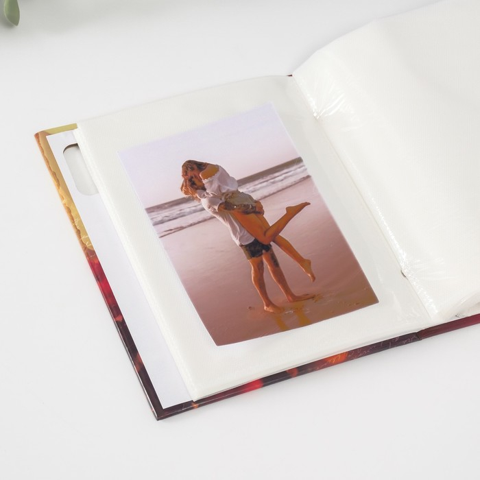 Фотоальбом 100 фото 13х18 см с окном Фотоальбом 100 фото 13х18 см с окном "Нежный букет" 15,5х19,5 см