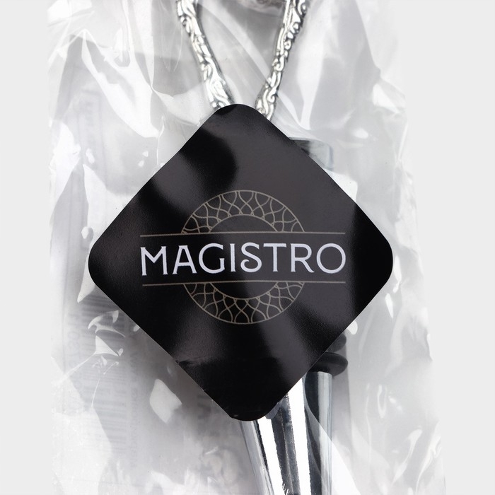 Пробка для бутылки Magistro Deer, 12,5 см, цвет серебристый Пробка для бутылки Magistro Deer, 12,5 см, цвет серебристый
