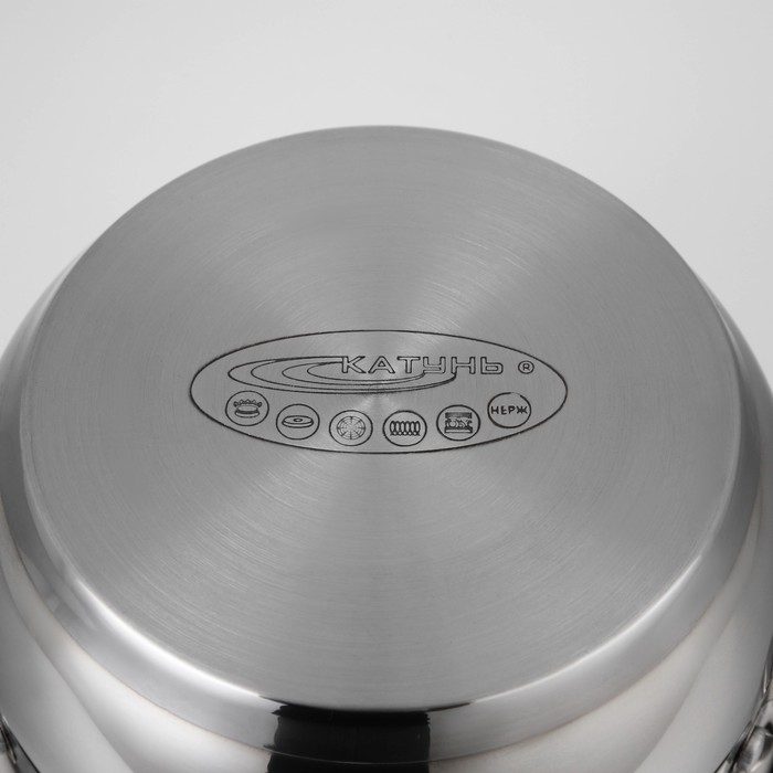 Набор кастрюль «Гретта», 2 предмета: 2,2; 4,2 л, капсульное дно, индукция Набор кастрюль «Гретта», 2 предмета: 2,2; 4,2 л, капсульное дно, индукция