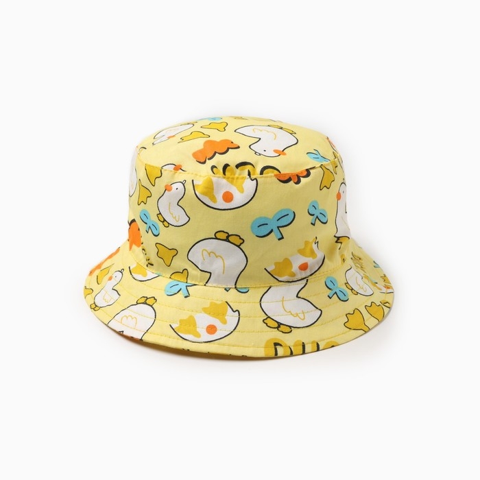 Панама детская, цвет желтый, размер 48 Панама детская, цвет желтый, размер 48