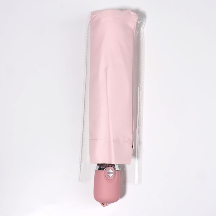 Зонт автоматический «Однотонный», 3 сложения, 8 спиц, R = 48/55 см, D = 110 см, цвет МИКС Зонт автоматический «Однотонный», 3 сложения, 8 спиц, R = 48/55 см, D = 110 см, цвет МИКС