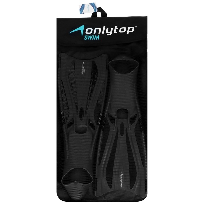 Ласты для дайвинга ONLYTOP, р. 45-46, цвет чёрный Ласты для дайвинга ONLYTOP, р. 45-46, цвет чёрный
