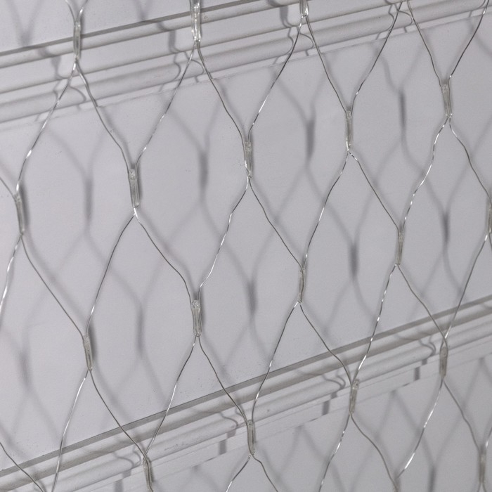 Гирлянда «Сеть-ёлка» 2 × 2 м, IP20, тёмная нить, 152 LED, свечение зелёное, 8 режимов, 220 В Гирлянда «Сеть-ёлка» 2 × 2 м, IP20, тёмная нить, 152 LED, свечение зелёное, 8 режимов, 220 В