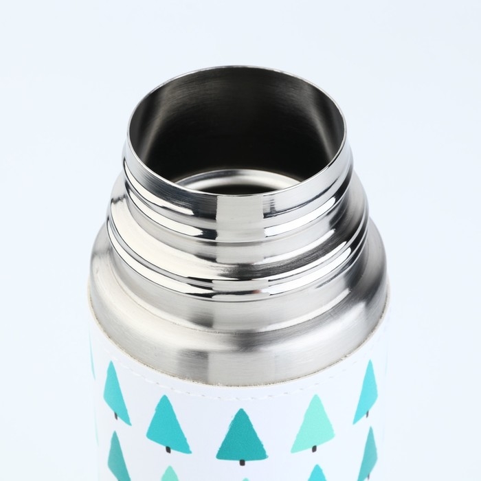 Термос в кожзаме  Термос в кожзаме "Машинка", 500 мл