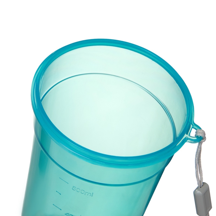 Шейкер спортивный для воды и спортивного питания, 500 мл, с ситом, 21 х 8.5 см, голубой Шейкер спортивный для воды и спортивного питания, 500 мл, с ситом, 21 х 8.5 см, голубой