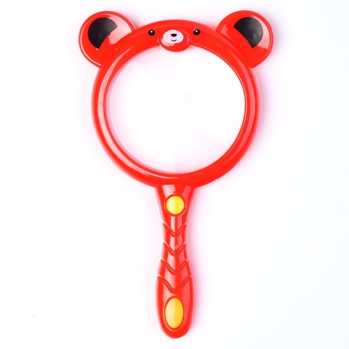 Лупа детская Животные, линза 35мм, микс Лупа детская Животные, линза 35мм, микс