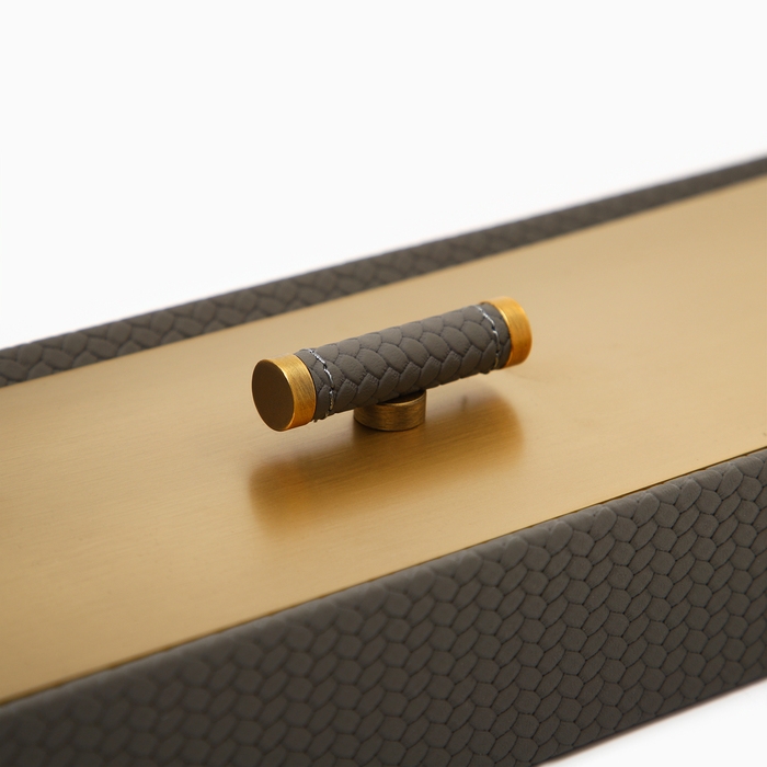 Шкатулка для украшений из экокожи, 30,4 х 10,4 см Шкатулка для украшений из экокожи, 30,4 х 10,4 см