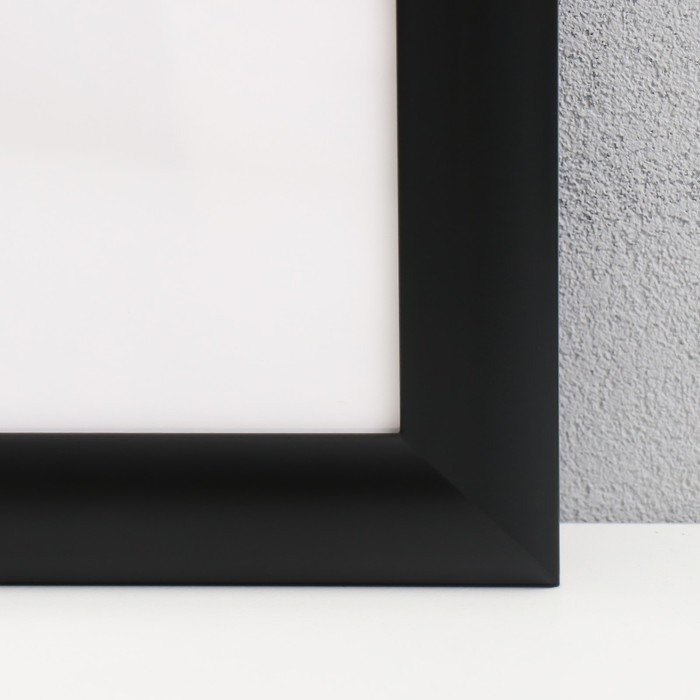 Фоторамка пластик Фоторамка пластик "МИРАМ" 30х40 см 277 чёрный (пластиковый экран)