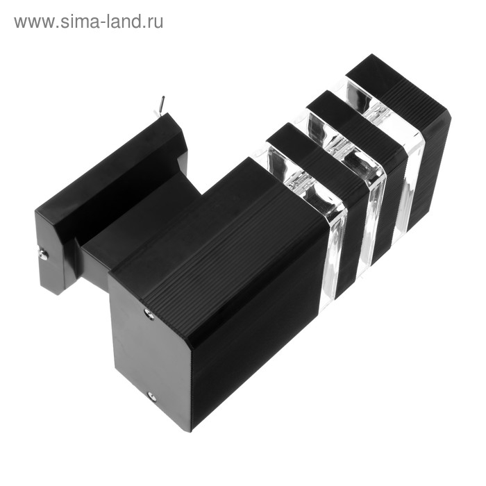 Светильник настенный Luazon Lighting 1хE27х60 Вт Светильник настенный Luazon Lighting 1хE27х60 Вт "Стиль", пластик, вверх, черный