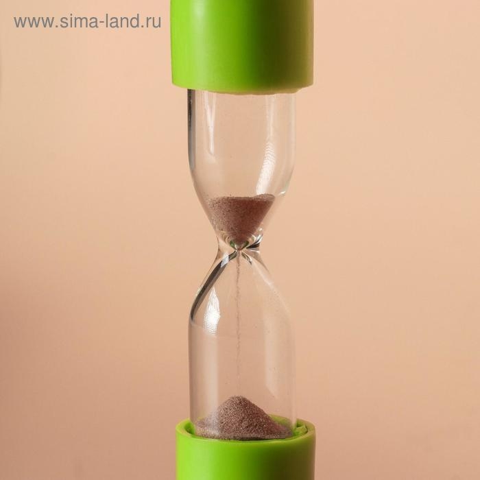 Песочные часы настольные на 5 минут, h-12 см, d - 4.4 см, упаковка пакет, микс Песочные часы настольные на 5 минут, h-12 см, d - 4.4 см, упаковка пакет, микс